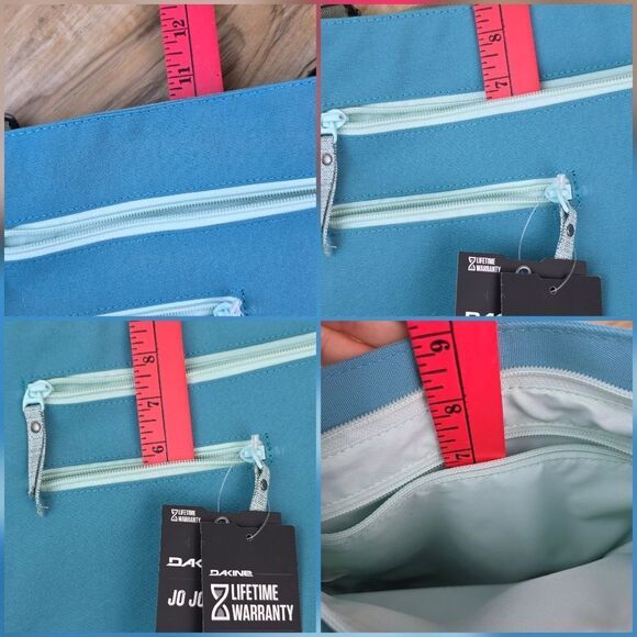 🔸️NWT Dakine Teal w/Olive Strap Bay Islands Jo Jo Crossbody Purse - Picture 5 of 10